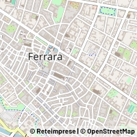 Mapa Ferrara