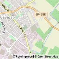 Karte Cavezzo