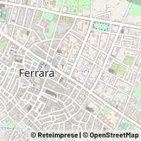 Mapa Ferrara