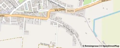 Mappa Vigarano Mainarda