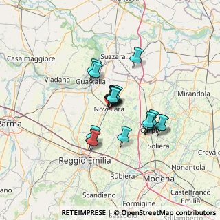 Mappa Via Giorgio Amendola, 42017 Novellara RE, Italia (9.26)