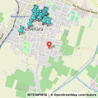 Mappa Via L. Einaudi, 42017 Novellara RE, Italia (0.684)