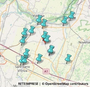 Mappa Via Palmiro Togliatti, 42028 Poviglio RE, Italia (7.115)