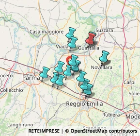 Mappa Via Palmiro Togliatti, 42028 Poviglio RE, Italia (10.408)