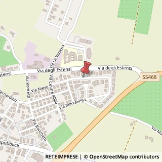 Mappa Via Goffredo Mameli, 17, 41038 San Felice sul Panaro, Modena (Emilia Romagna)