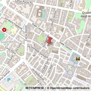 Mappa Piazza Cacciaguida,  8, 44100 Ferrara, Ferrara (Emilia Romagna)