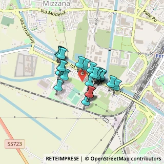 Mappa Via Arginone, 44122 Ferrara FE, Italia (0.26429)