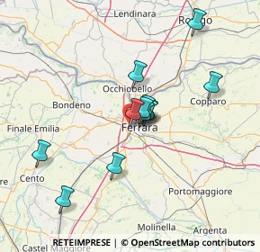 Mappa Via Arginone, 44122 Ferrara FE, Italia (11.2475)