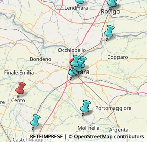 Mappa Via Arginone, 44122 Ferrara FE, Italia (16.53538)