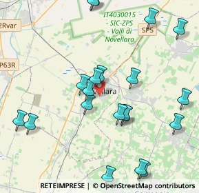 Mappa Via Nevè Shalom Waahat as Salam, 42017 Novellara RE, Italia (4.652)