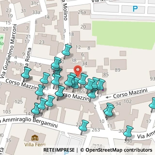 Mappa Corso Giuseppe Mazzini, 41038 San Felice Sul Panaro MO, Italia (0.05357)