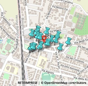 Mappa Via Ferraresi, 41038 San Felice Sul Panaro MO, Italia (0.1295)