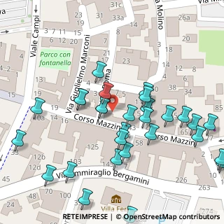 Mappa Via Razzaboni, 41038 San felice sul Panaro MO, Italia (0.05517)