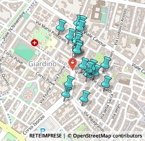 Mappa Corso Isonzo, 44121 Ferrara FE, Italia (0.172)