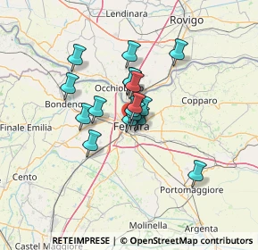 Mappa Corso Isonzo, 44121 Ferrara FE, Italia (8.92176)