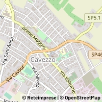 Karte Cavezzo