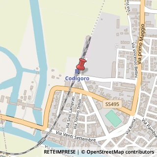 Mappa Viale Papa Giovanni XXIII, 13, 44021 Codigoro, Ferrara (Emilia Romagna)
