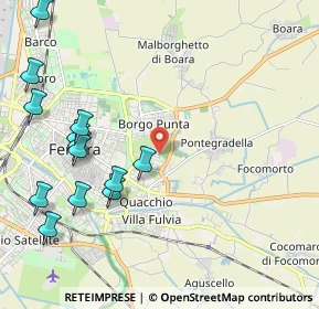 Mappa Via dell' Acero, 44123 Ferrara FE, Italia (2.59154)