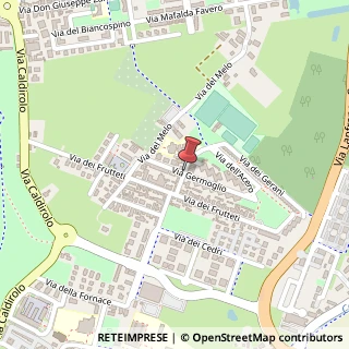 Mappa Via germoglio 10, 44100 Ferrara, Ferrara (Emilia Romagna)