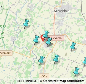 Mappa Via Secchia, 41032 Cavezzo MO, Italia (4.72)