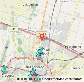 Mappa Via Nicola Morigi, 43122 Parma PR, Italia (3.62231)