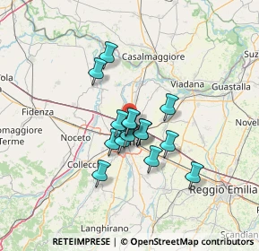 Mappa Via Carra, 43122 Paradigna PR, Italia (9.568)