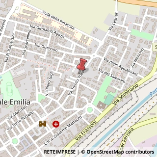 Mappa Via Trento E Trieste, 2, 41034 Finale Emilia, Modena (Emilia Romagna)