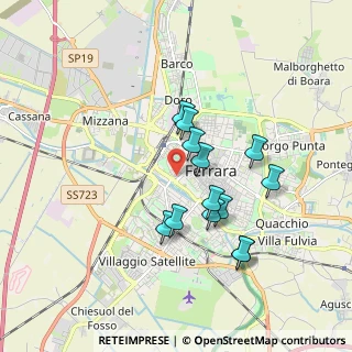 Mappa Via Agnelli Giuseppe, 44121 Ferrara FE, Italia (1.56769)