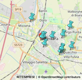 Mappa Viale IV Novembre, 44124 Ferrara FE, Italia (1.66273)