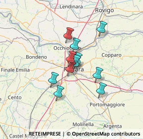 Mappa Viale IV Novembre, 44124 Ferrara FE, Italia (9.25)