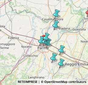 Mappa 43122 Paradigna PR, Italia (15.67727)