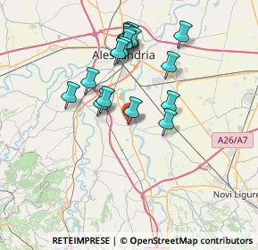 Mappa 15072 Casal Cermelli AL, Italia (6.81588)