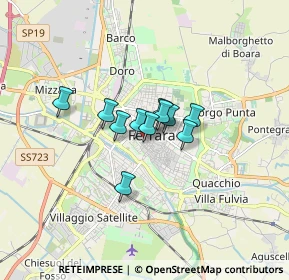 Mappa Via Boccacanale di Santo Stefano, 40100 Ferrara FE, Italia (0.93091)