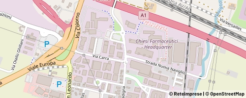 Mappa Parma