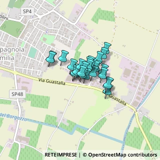 Mappa Via S. Giulia, 42012 Campagnola Emilia RE, Italia (0.21481)
