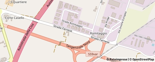 Mappa Parma