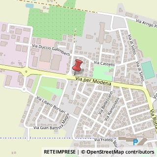 Mappa Via Vittorio Emanuele II, 3, 41034 Finale Emilia, Modena (Emilia Romagna)