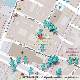 Mappa Via Guglielmo degli Adelardi, 44121 Ferrara FE, Italia (0.06667)