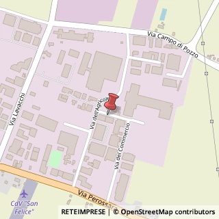Mappa Via del Commercio, 13, 41038 San Felice sul Panaro, Modena (Emilia Romagna)