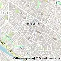 Mapa Ferrara