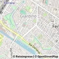 Mapa Ferrara
