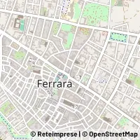 Mapa Ferrara