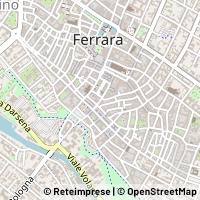 Mapa Ferrara