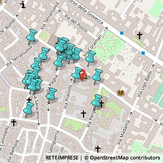 Mappa Via Savonarola, 44121 Ferrara FE, Italia (0.136)