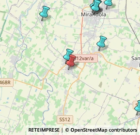 Mappa Via Volturno, 41032 Cavezzo MO, Italia (5.93)