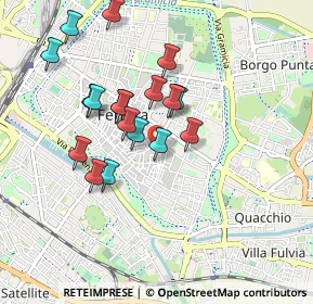 Mappa Via delle Vecchie, 44121 Ferrara FE, Italia (0.81389)