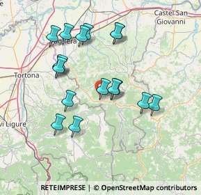 Mappa Località Altrecase, 27057 Varzi PV, Italia (14.09176)
