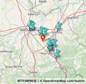 Mappa Via Vecchia Reale Z.I, 15062 Bosco Marengo AL, Italia (9.58818)