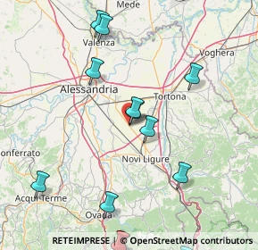 Mappa Via Vecchia Reale Z.I, 15062 Bosco Marengo AL, Italia (24.90158)