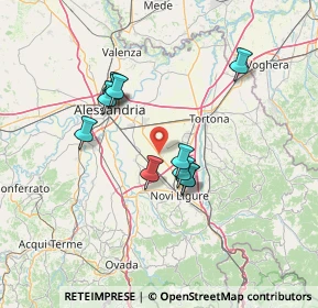 Mappa Via Vecchia Reale Z.I, 15062 Bosco Marengo AL, Italia (11.80455)
